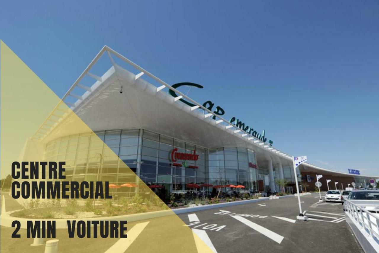 Legend- Parking Prive Gratuit- Terrasse Privee- Wifi - Convert - Alimentec Bourg-en-Bresse Luaran gambar