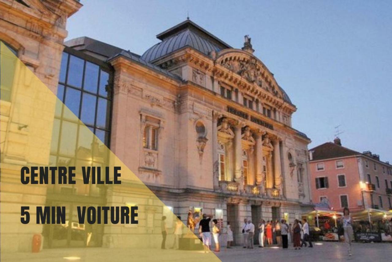 Legend- Parking Prive Gratuit- Terrasse Privee- Wifi - Convert - Alimentec Bourg-en-Bresse Luaran gambar